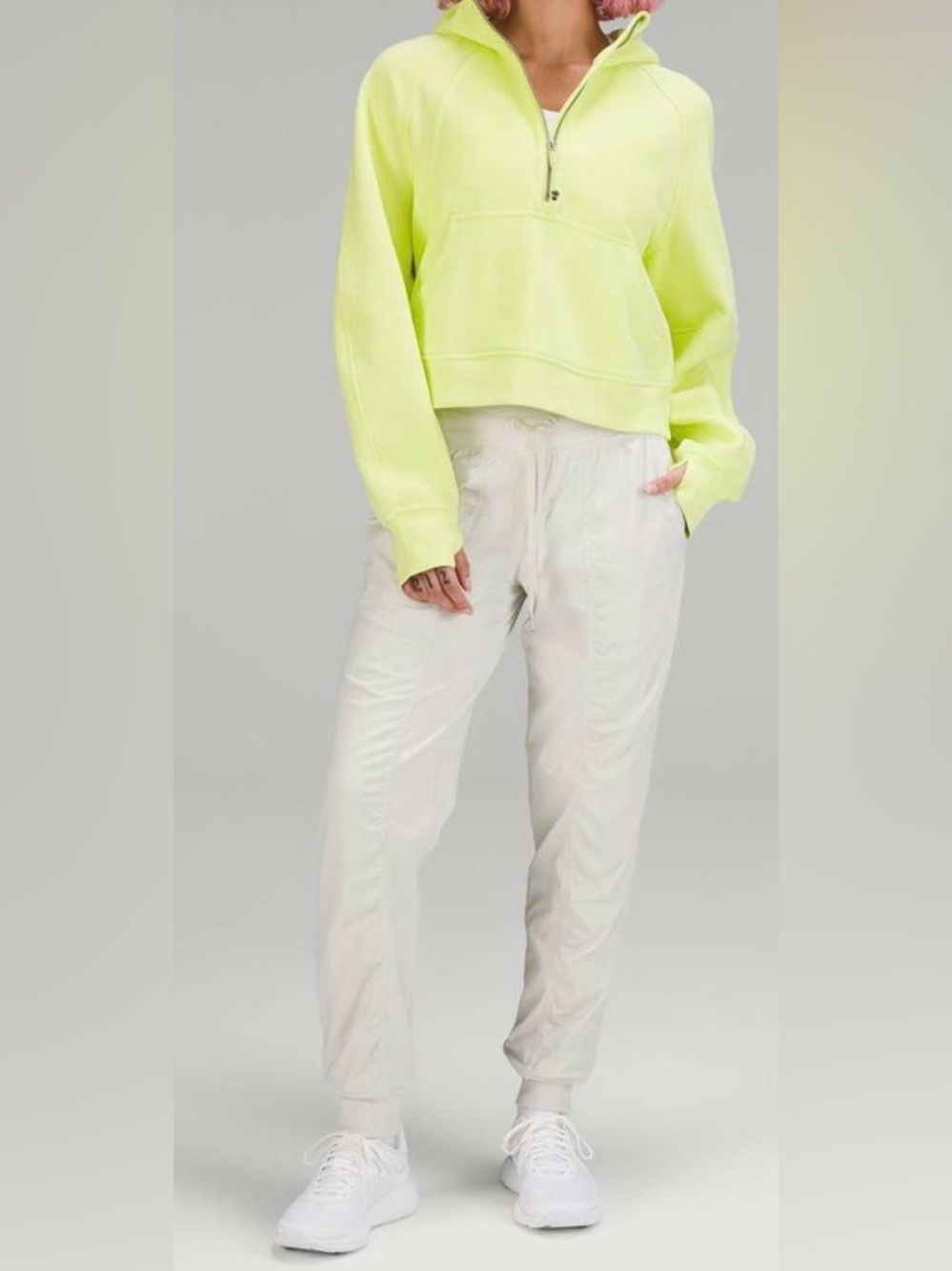 NWOT New Lululemon Dance Studio Mid-Rise Jogger *Full Length Bone - Picture 3 of 8